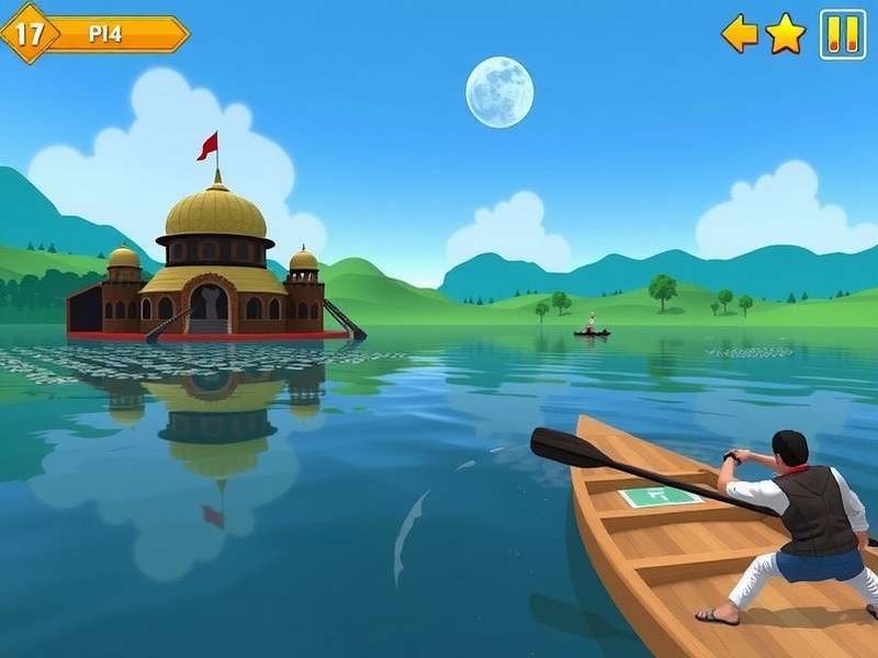 Indian Paddle Master Game Screenshot
